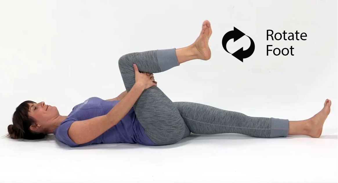 E-cise of the Month: Supine Foot Circles and Point Flexes. - Oregon Exercise